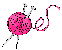 Public Domain Knitting   Knitting   Pink And Blue Yarn   Public Domain