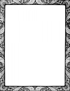 Share Floral Gray Edge Clipart With You Friends