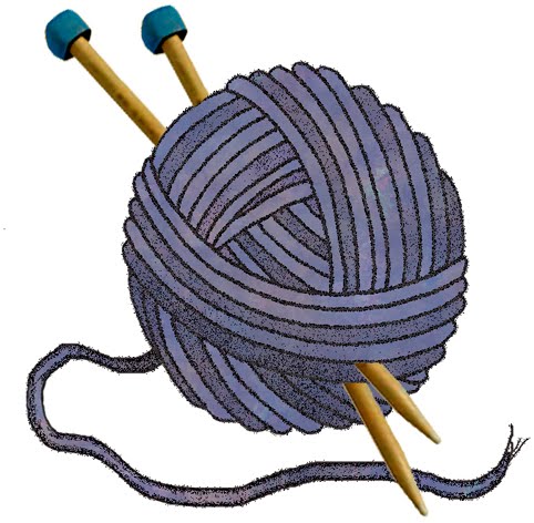 Yarn And Needles Clipart   Clipart Best