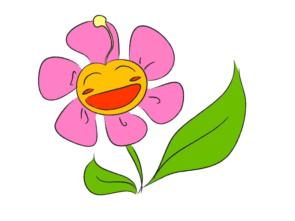 Bing Happy Face Flowers Clipart   Free Clip Art Images