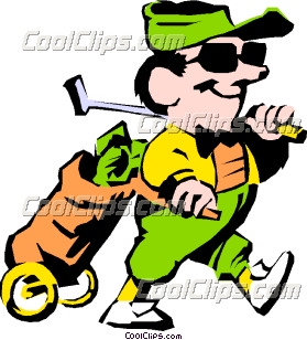 Cartoon Golfer Cartoon Golfer