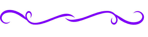 Darker Purple Fancy Line Clip Art At Clker Com   Vector Clip Art