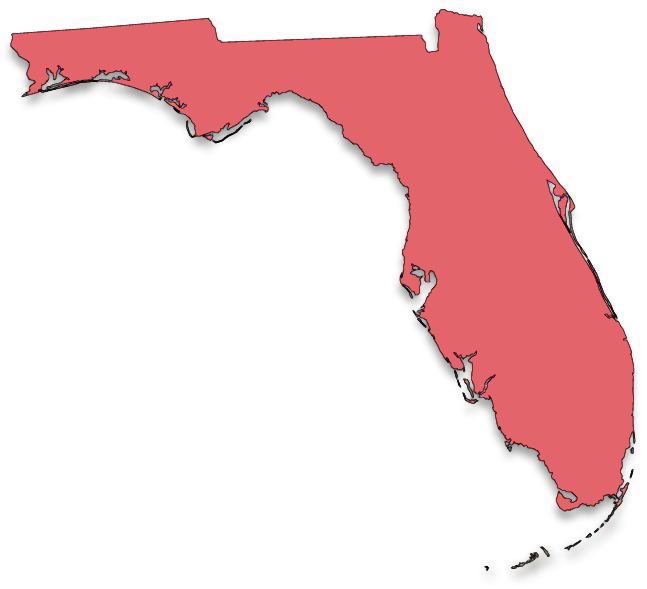 Exploring Florida  Color Clip Art Maps