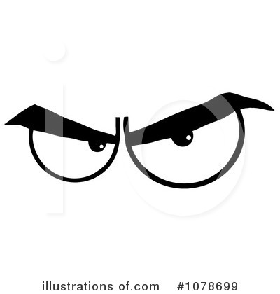 Eyes Clipart  1078699 By Hit Toon   Royalty Free  Rf  Stock