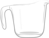 Liquid Measuring Cup Clipart