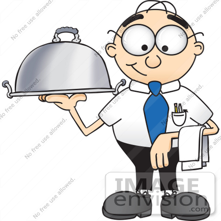 People Serving Food Clipart  28408 Clip Art Graphic Of A