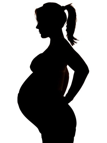 Pregnancy Silhouette Diva Clipart   Cliparthut   Free Clipart