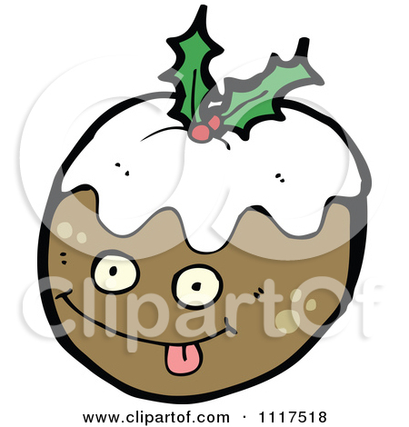 Royalty Free  Rf  Christmas Pudding Clipart   Illustrations  1