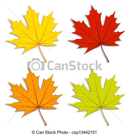 Sugar Maple Leaf Clip Art Maple Leaves Clipart Vector