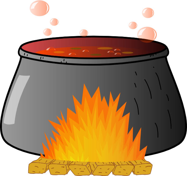 Boiling Cauldron Clip Art At Clker Com   Vector Clip Art Online