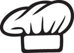 Chef Hat Clipart Black And White