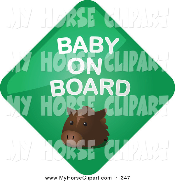 Green Horse Clipart Clip Art Of A Green Horse Baby