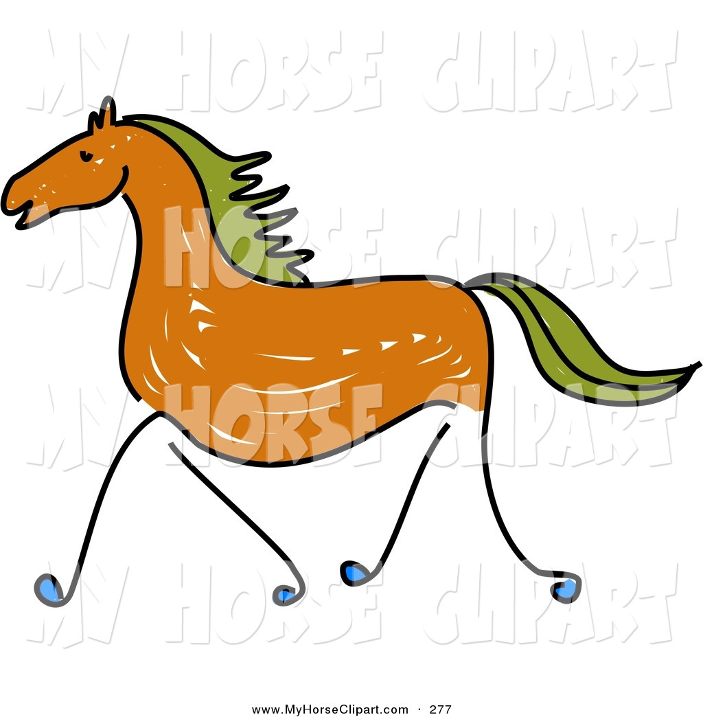 Green Horse Clipart Free Stock Horse Clipart