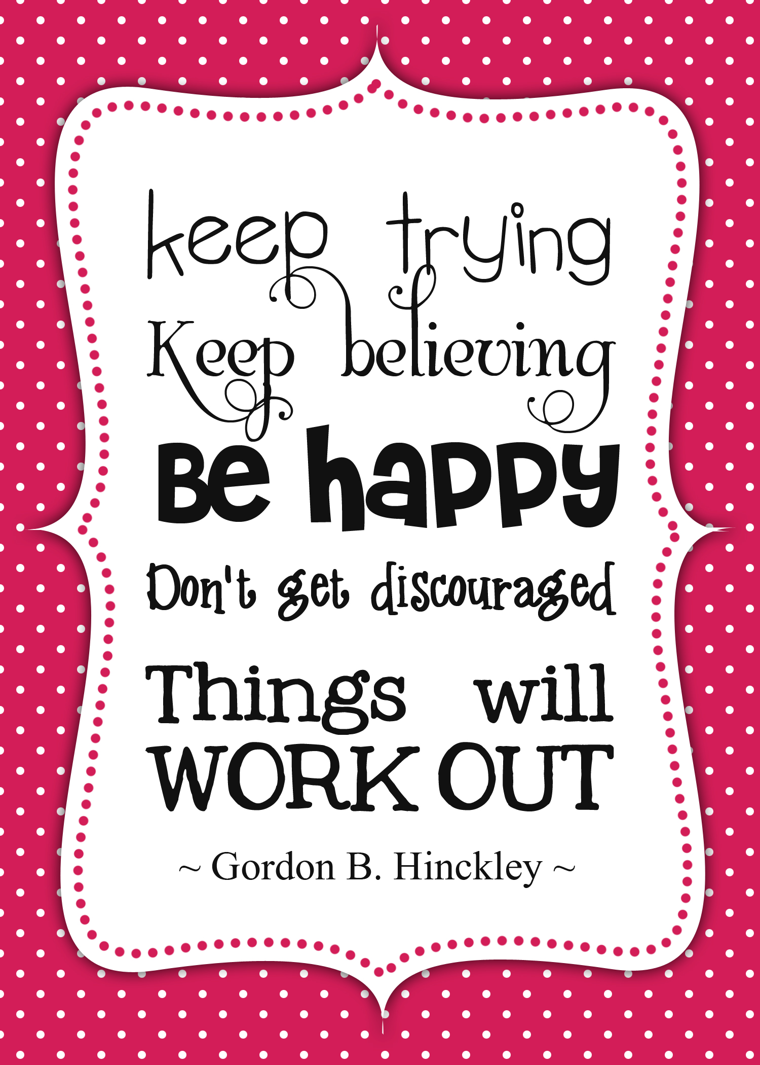 How To Be Happy   Free Printable Lds Quotes