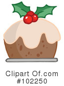 Royalty Free  Rf  Christmas Pudding Clipart Illustration  228570 By