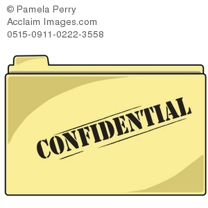 Secret Clipart 0515 0911 0222 3558 File Marked Confidential Jpg