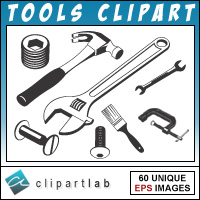 Tools Eps Clipart Collection