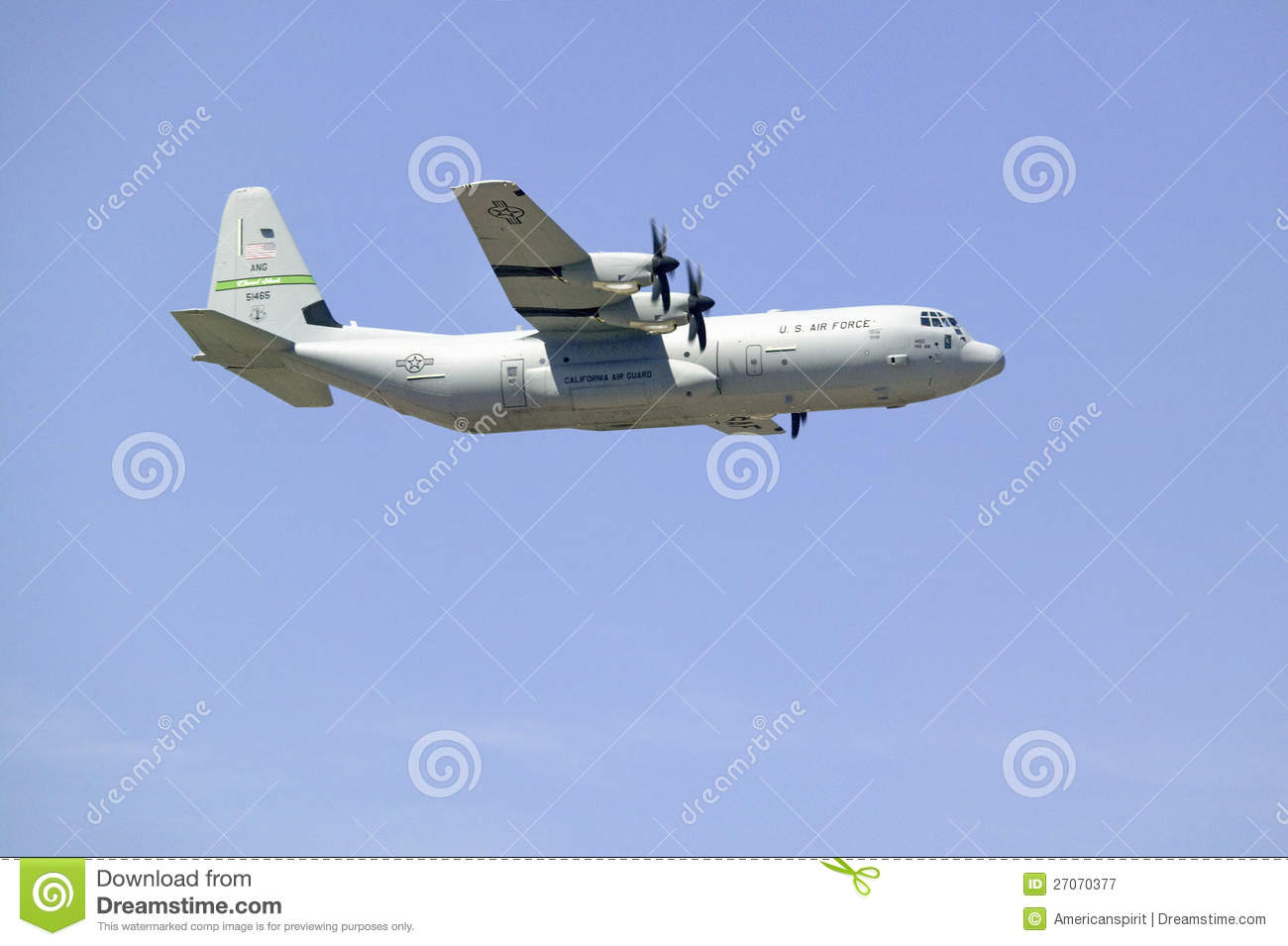 130j Super Hercules For The California Channel Islands National Air    