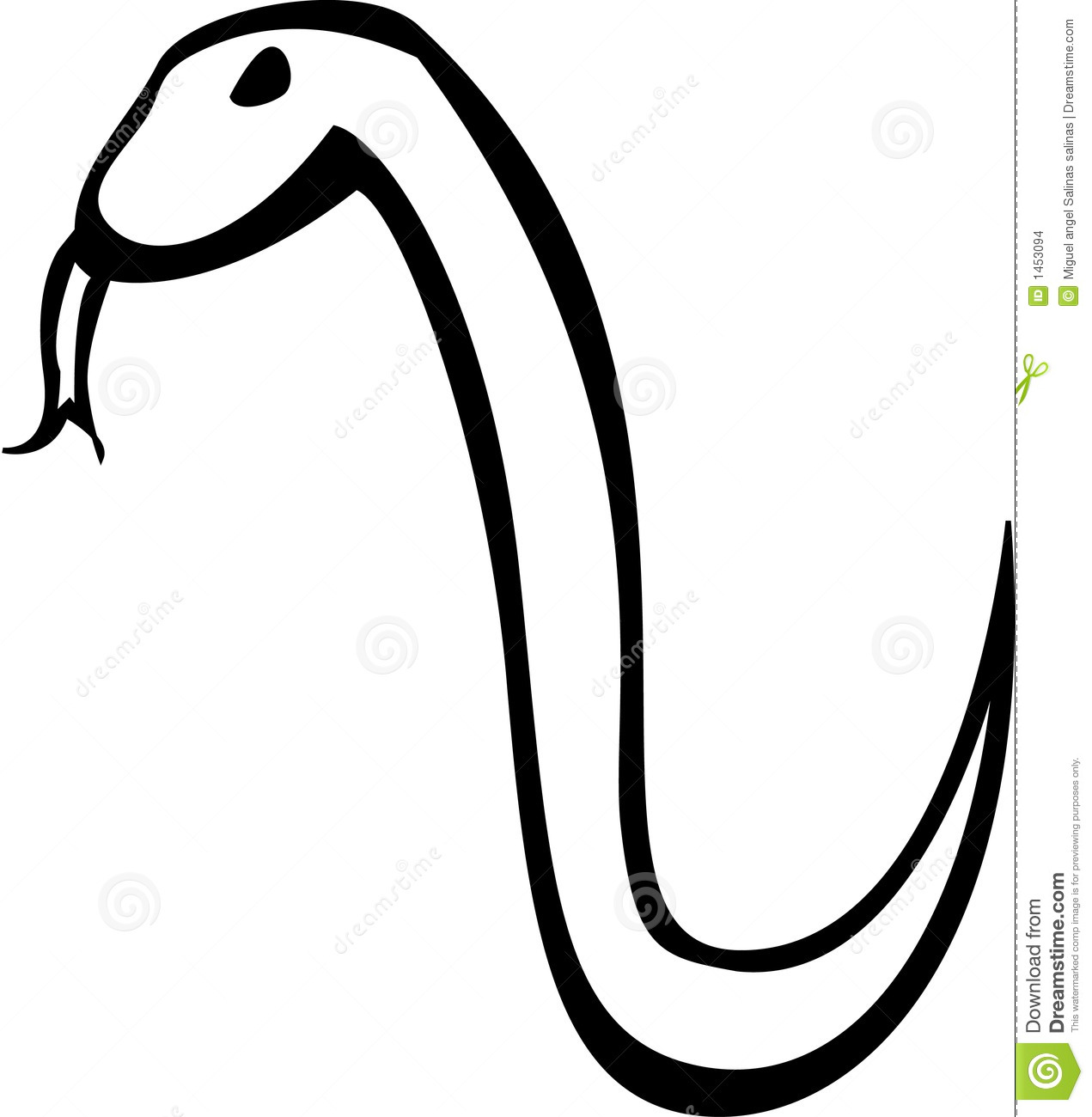 Angry Snake Vector Illustration Stock Images   Image  1453094