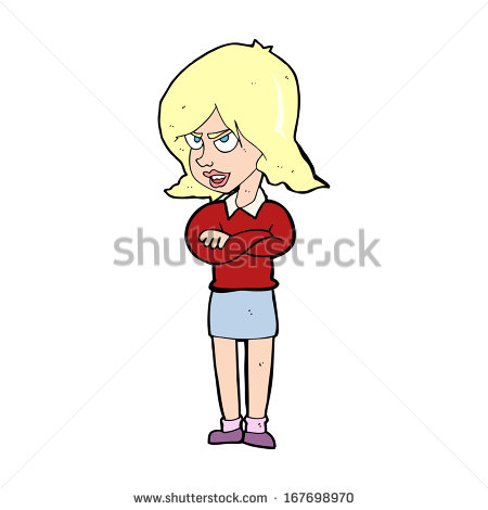 Cartoon Angry Woman Stock Vector Illustration 167698970   Shutterstock