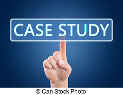 Case Study   Hand Pressing Case Study Button On Interface