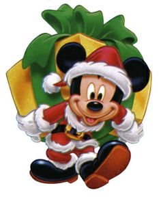 Christmas On Pinterest   Vintage Disney Mickey Mouse And Mickey