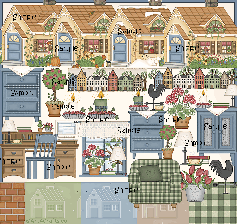 Craft Clipart 24  Country Home