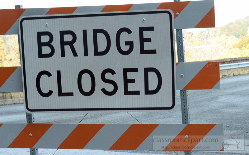 Download Bridge Closed Sign