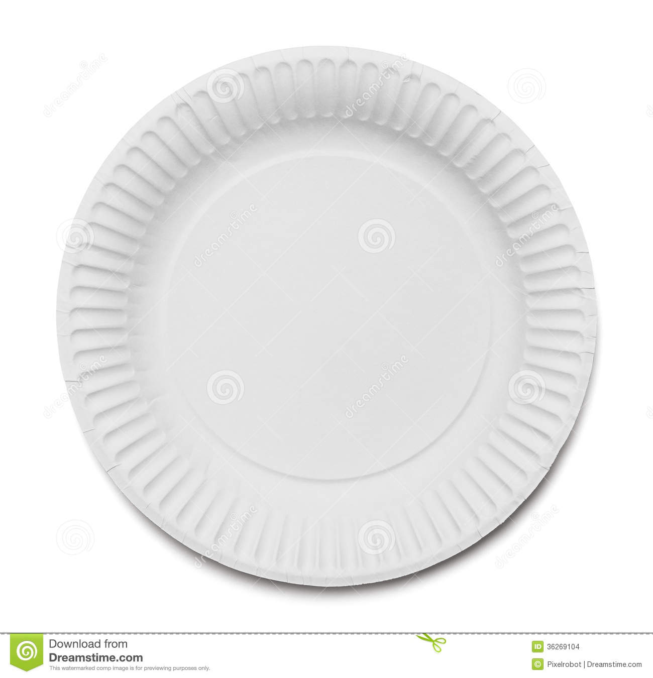 Generic Paper Plate Stock Images   Image  36269104