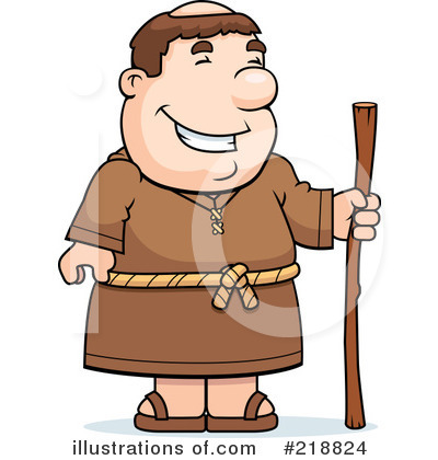 Monk Clipart  218824 By Cory Thoman   Royalty Free  Rf  Stock