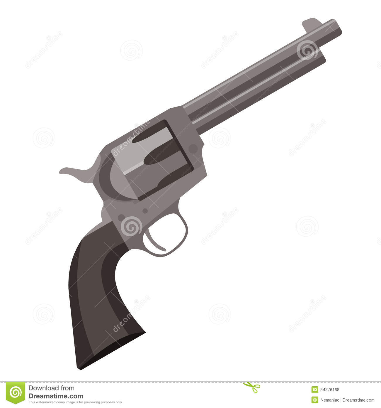 Old Revolver Pistol Royalty Free Stock Photos   Image  34376168