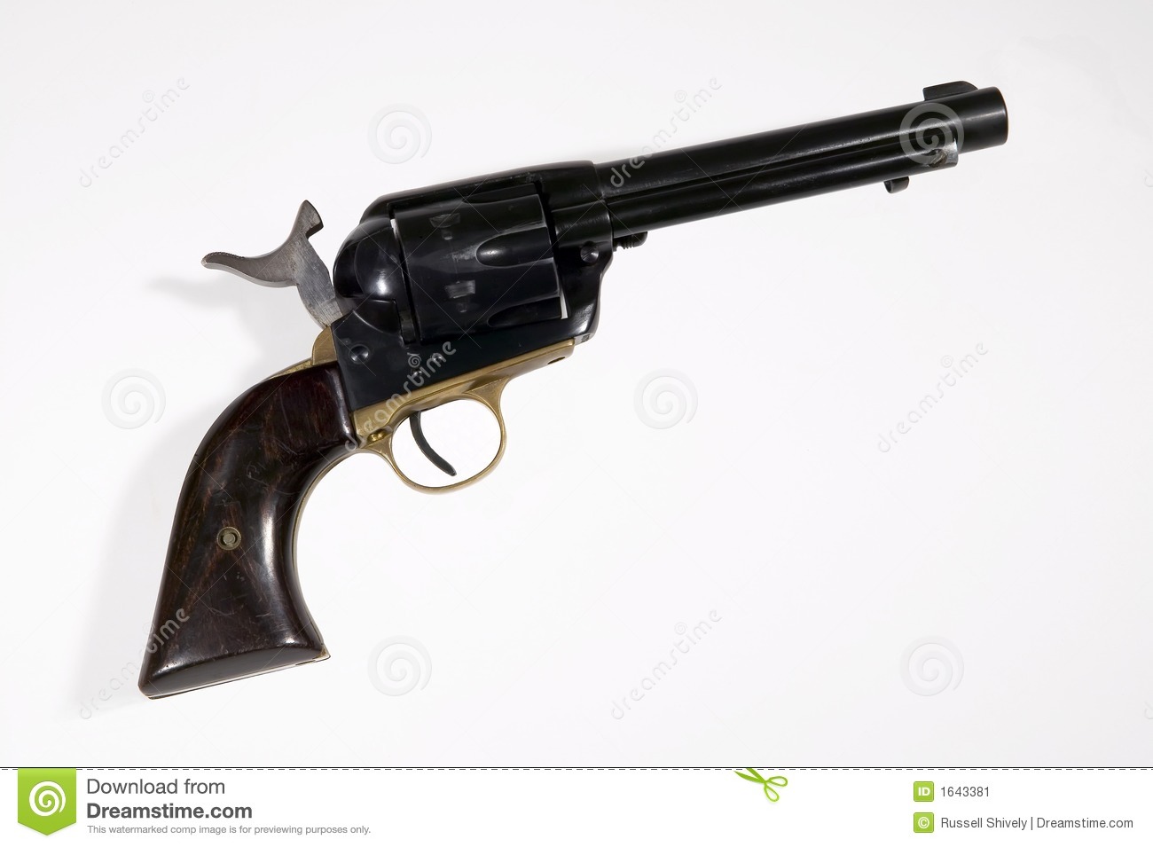 Old West Pistol Clipart Old West Single Action