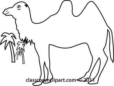 Outline Camel