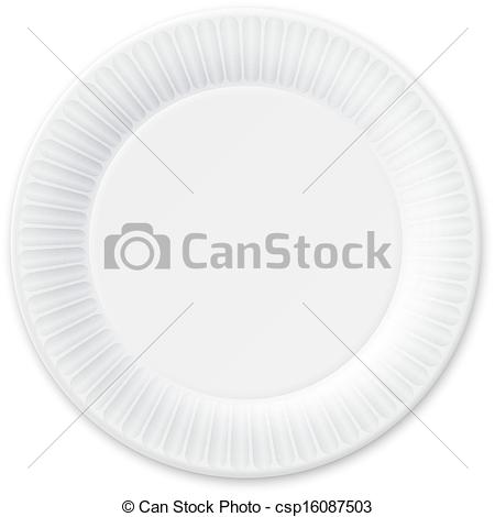 Paper Plate Clipart Disposable Paper Plate