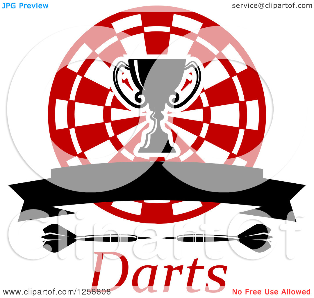Pin Darts Target Clip Art Vector Online Royalty Free On Pinterest