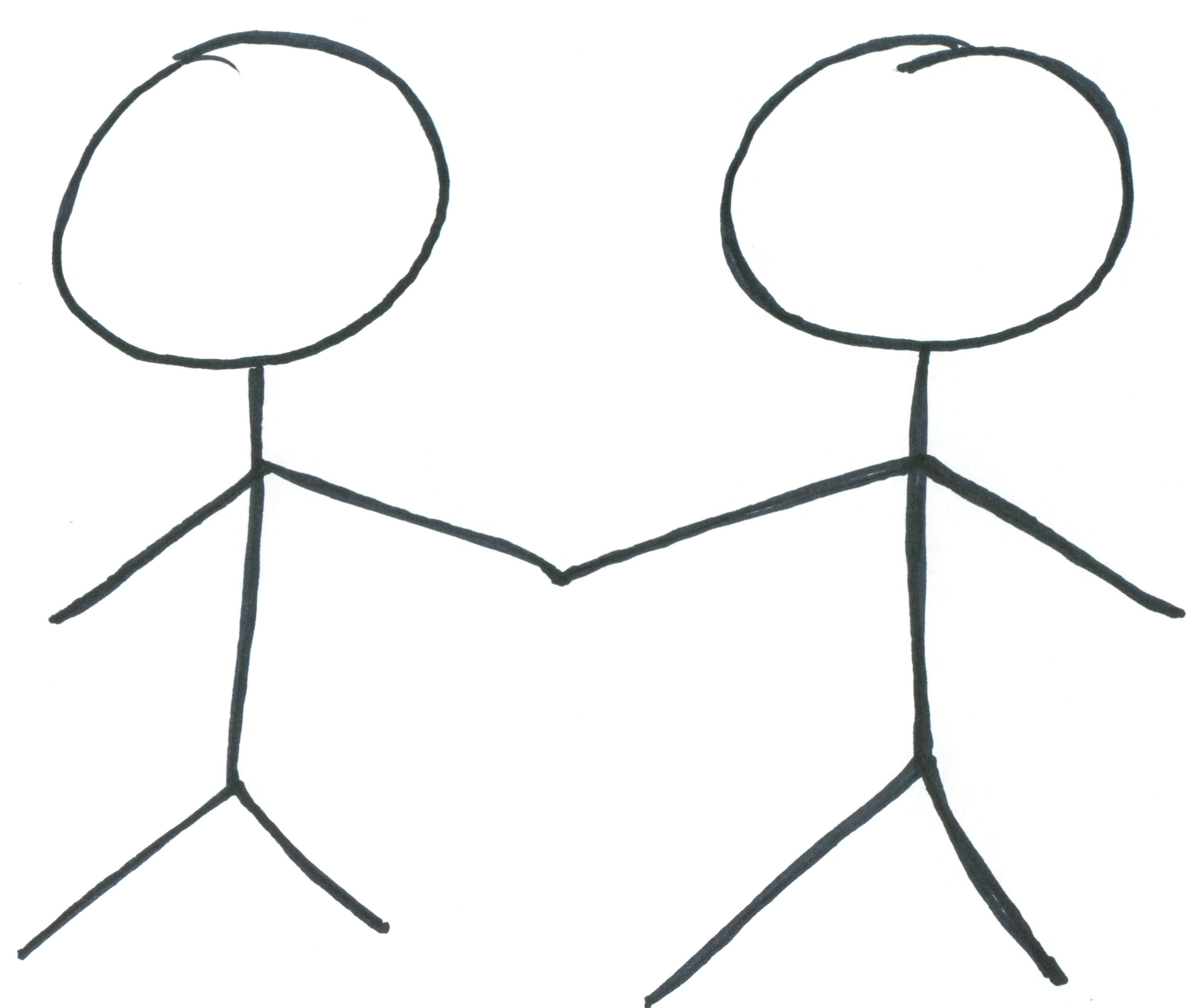 Stick People Holding Hands Clipart   Clipart Panda   Free Clipart