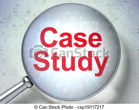 Stock Illustration   Education Concept  Case Study With Optical Glass