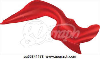 Stock Illustration   Red Scarf  Clipart Illustrations Gg66841178