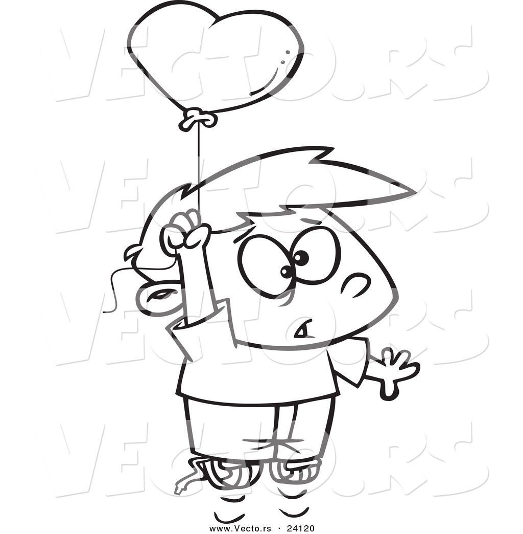 Balloon Outline Clipart Clipart Illustrations
