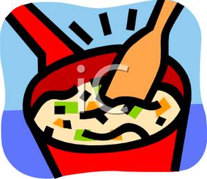 Bowl Of Stew Clipart Image