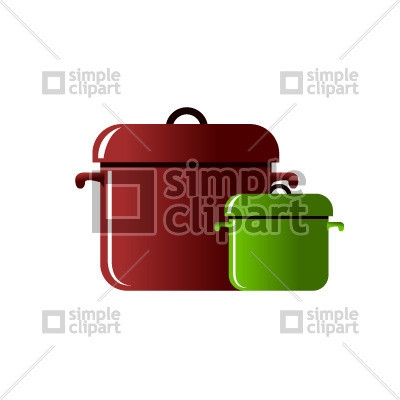 Clipart   Food And Beverages   Stew Pan Vector Clipart