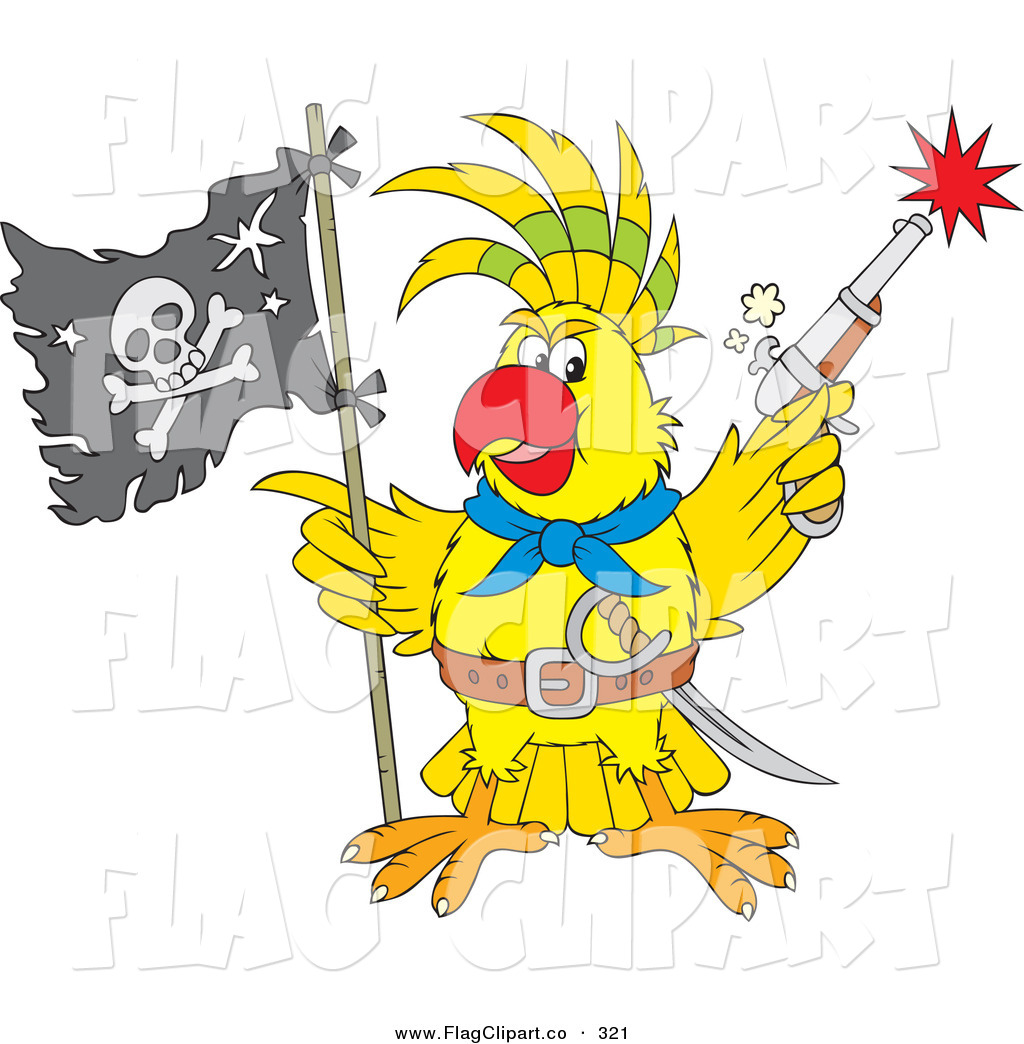 Pirate Parrot Clip Art Source Http Tattoodonkey Com Parrots And