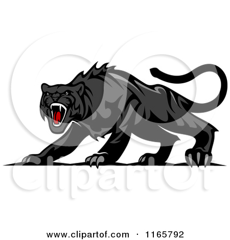 Royalty Free  Rf  Panther Mascot Clipart   Illustrations  1