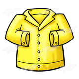 Beka Book    Clip Art    Yellow Raincoat