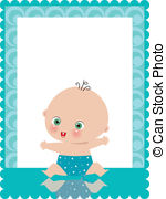 Birth Announcement Card   Baby Boy Birth Announcement Card