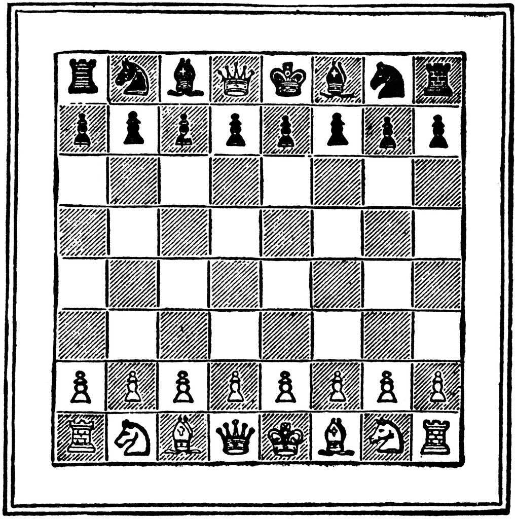 Chess Board   Clipart Etc