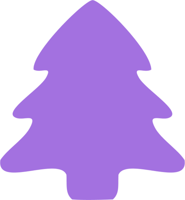 Christmas Tree Icon Vector Clip Art