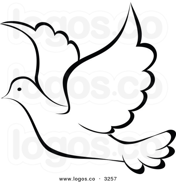 Clipart Black And White Royalty Free Vector Of A Black And White