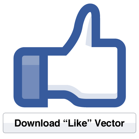 Facebook Like Symbol Vector   Clipart Best