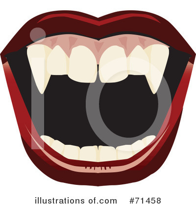Fangs Clipart  71458 By Dennis Holmes Designs   Royalty Free  Rf